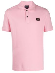 Paul & Shark polo à logo - Rose