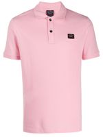 Paul & Shark polo à logo - Rose