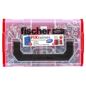 Fischer FIXtainer 306 150 stuk(s) Schroef- & muurplugset