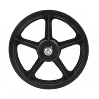 Wiel autoped plastic zwart Wiel autoped plastic zwart