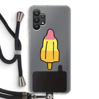 Raketijsje: Samsung Galaxy A32 5G Transparant Hoesje met koord
