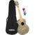 Cascha HH 2317E Bamboo Graphite E/A tenor ukelele set