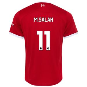 Nike Liverpool M. Salah 11 Thuisshirt 2023-2024 Kids