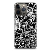 Vexx Black Mixtape: iPhone 13 Pro Transparant Hoesje