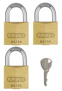 ABUS Hangslot 65/30 Tripes C/Dfnli - 65/30 TRIPLES C - 65/30 TRIPLES C