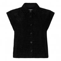 Lofty Manner - Zwart | Dames | Gilet | Zwart | S | regular | Kamst mode