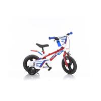 Dino Jongensfiets R1 12 Inch Rood/blauw