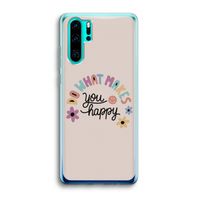 Happy days: Huawei P30 Pro Transparant Hoesje