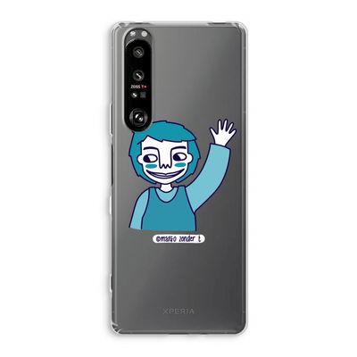 Zwaai: Sony Xperia 1 III Transparant Hoesje