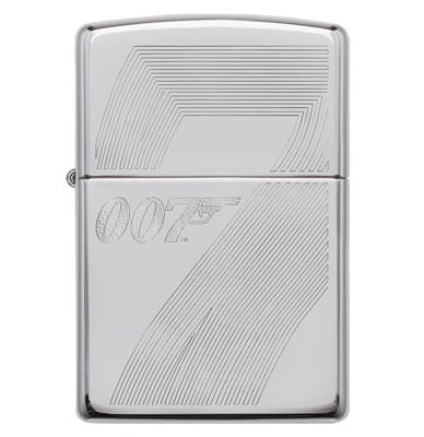 Zippo Aansteker James Bond 007 Zilver Design