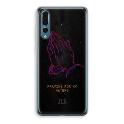 Praying For My Haters: Huawei P20 Pro Transparant Hoesje