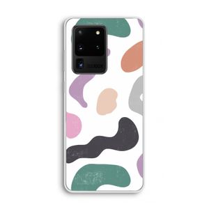 Memphis Shapes: Samsung Galaxy S20 Ultra Transparant Hoesje