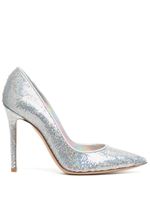 Gianvito Rossi escarpins 100 mm à sequins - Argent