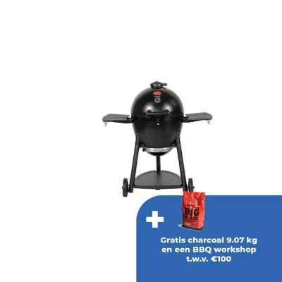 Akorn Kamado Charcoal Grill black