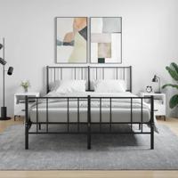 Nachtkastjes 2 st 40x35x47,5 cm bewerkt hout hoogglans wit