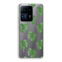 Monstera leaves: Xiaomi Mi Mix 4 Transparant Hoesje