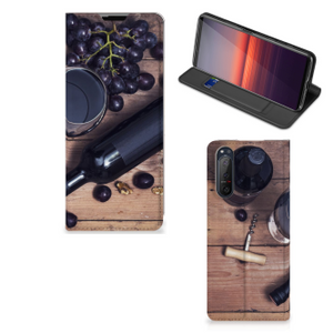 Sony Xperia 5 II Flip Style Cover Wijn