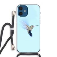 Kolibri: iPhone 12 Transparant Hoesje met koord