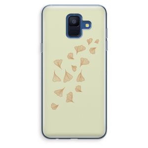 Falling Leaves: Samsung Galaxy A6 (2018) Transparant Hoesje