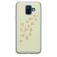 Falling Leaves: Samsung Galaxy A6 (2018) Transparant Hoesje Falling Leaves: Samsung Galaxy A6 (2018) Transparant Hoesje