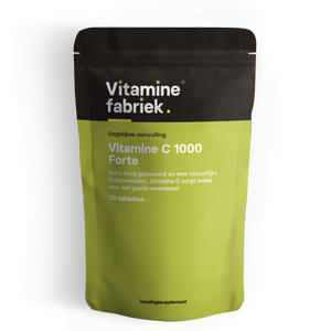 Vitamine C - 1000 Forte - 30 tabletten - Vitaminefabriek.nl