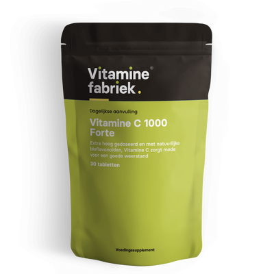 Vitamine C - 1000 Forte - 30 tabletten - Vitaminefabriek.nl