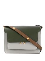 Marni sac porté épaule Trunk médium - Gris