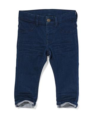 HEMA Baby Jogdenim Donkerblauw (donkerblauw)