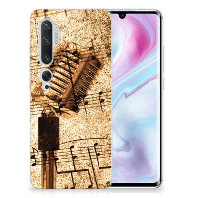 Xiaomi Mi Note 10 Pro | Siliconen hoesje | met foto Bladmuziek