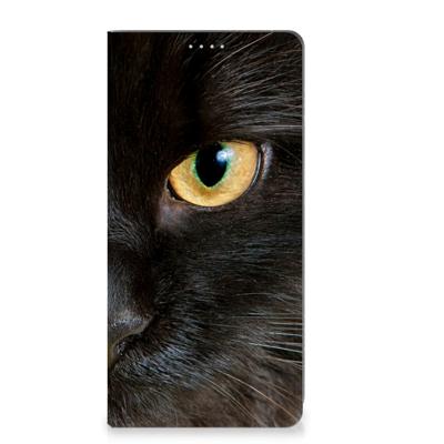 Motorola Moto G72 | Hoesje maken | Zwarte Kat