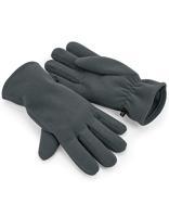 Beechfield CB298R Recycled Fleece Gloves - Steel Grey - S/M