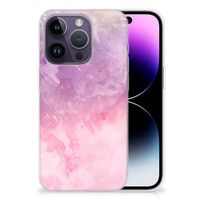 Hoesje maken Apple iPhone 14 Pro Pink Purple Paint - thumbnail