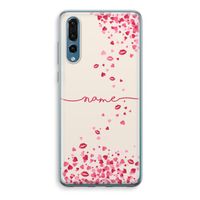 Hartjes en kusjes: Huawei P20 Pro Transparant Hoesje