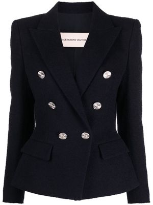 Alexandre Vauthier veste à boutonnière croisée - Bleu