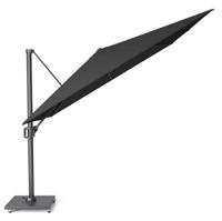 Zweefparasol Challenger T1 3x3 meter Zwart zonwering - Platinum