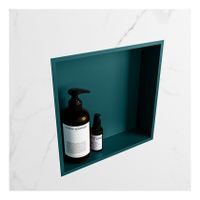 Wandnis Solid Surface Easy | In- en opbouw | 30x30x8 cm | 1 vak | Smag/Talc Wandnis Solid Surface Easy | In- en opbouw | 30x30x8 cm | 1 vak | Smag/Talc