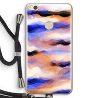 Donkere Wolken: Huawei Ascend P8 Lite (2017) Transparant Hoesje met koord