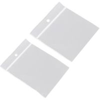 200x Gripzakjes/verpakkingszakjes 60 x 80 mm en 100 x 100 mm