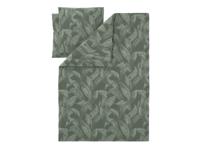 LIVARNO Satijnen dekbedovertrek 240 x 220 cm (Groen)