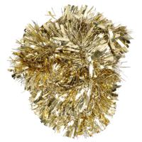 Kerstslinger - goud - 200 x 15 cm - lametta/folie - folieslinger - kerstboomslinger - thumbnail