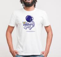AstroNaut Laptop T-shirt