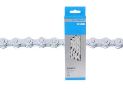 Shimano nexus cn-nx10 ecnnx10c114 - stadsfietsketting 1/2 x 1/8, 114 schakels, grijs