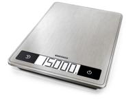 Soehnle keukenweegschaal Page Profi 200 - digitaal - 1 gr nauwkeurig - tot 15 kg - RVS - zilver
