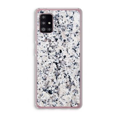 Gespikkelde marmer: Samsung Galaxy A51 5G Transparant Hoesje