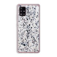 Gespikkelde marmer: Samsung Galaxy A51 5G Transparant Hoesje