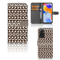 Xiaomi Redmi Note 11 Pro 5G/4G Telefoon Hoesje Aztec Brown