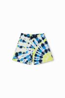 Jogger bermuda tie-dye - BLUE - 3/4