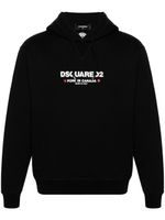 DSQUARED2 hoodie Cool Fit en coton - Noir