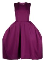 Comme Des Garçons robe mi-longue à design sans manches - Violet