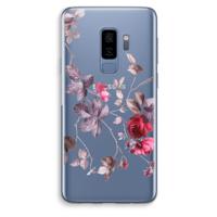 Mooie bloemen: Samsung Galaxy S9 Plus Transparant Hoesje